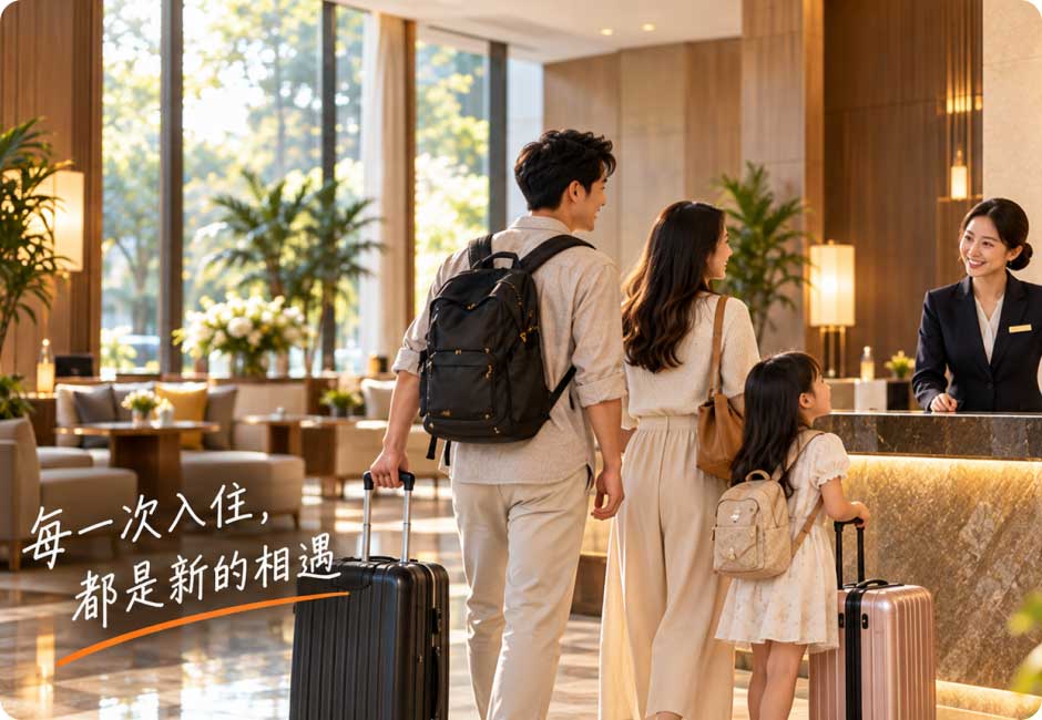 每一次入住，都是新的相遇